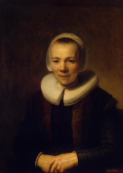 Portrait of Baertje Martens by Rembrandt van Rijn